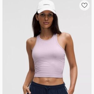 Lululemon Lilac Ribbed Tank